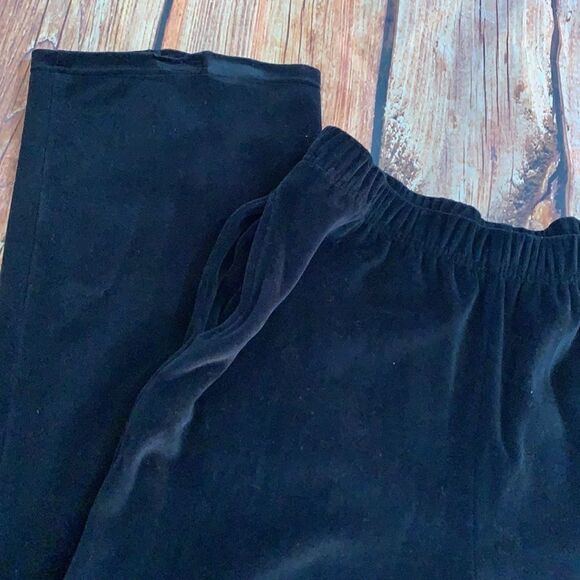 Jason Maxwell Velour Wide leg pants - Picture 3 of 4